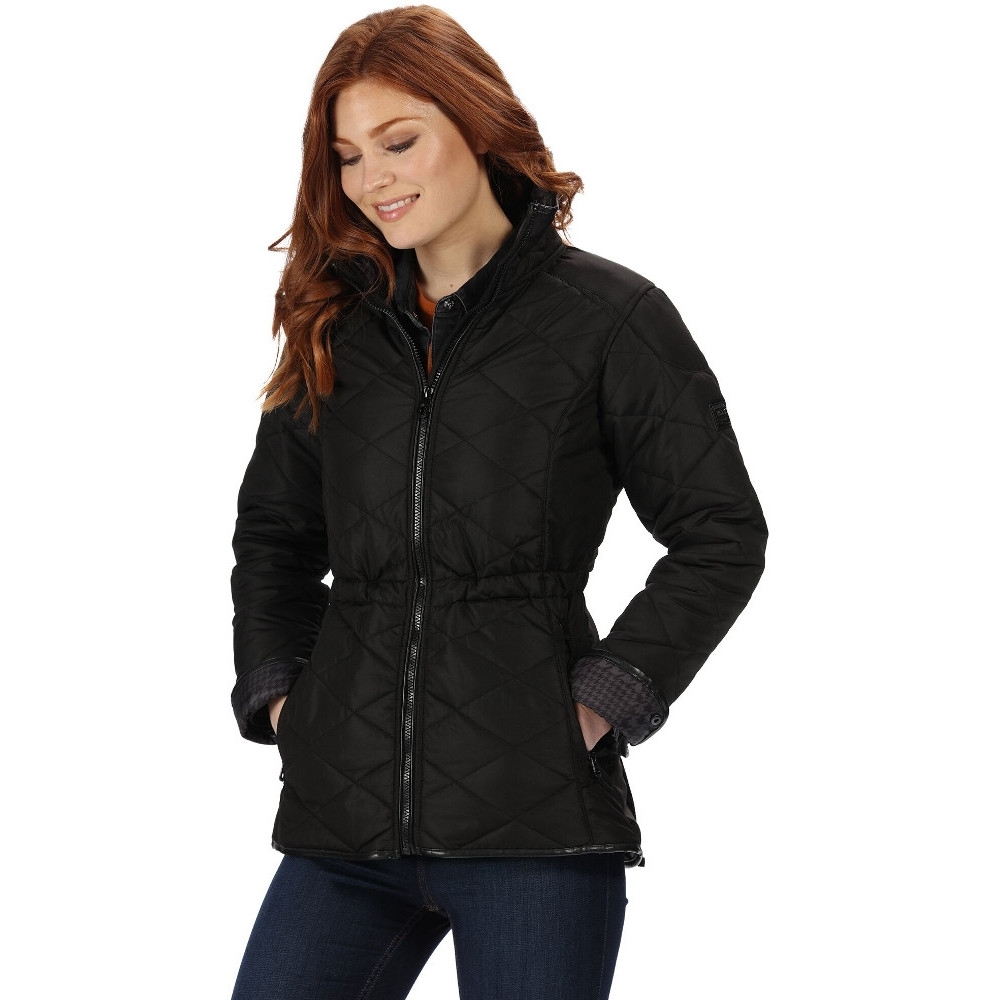 Regatta Womens Cyanne Quilted Thermo Guard Insulated Coat 16 - Bust 40' (102cm)