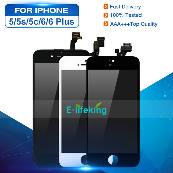 LCD Display For iPhone 5 5S 5C 6 6 Plus Touch Screen Digitizer Assembly Replacement LCD Touch Panel 100% Tested