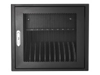 V7 CHGSTA12-1E - Schrankeinheit für 12 Tablets / Notebooks - 1,02 mm starker kaltgewalzter Stahl - S