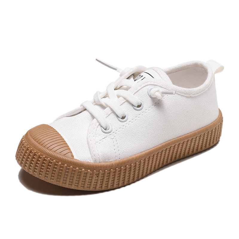 Toddler / Kid Solid Canvas Shoes First Walkers