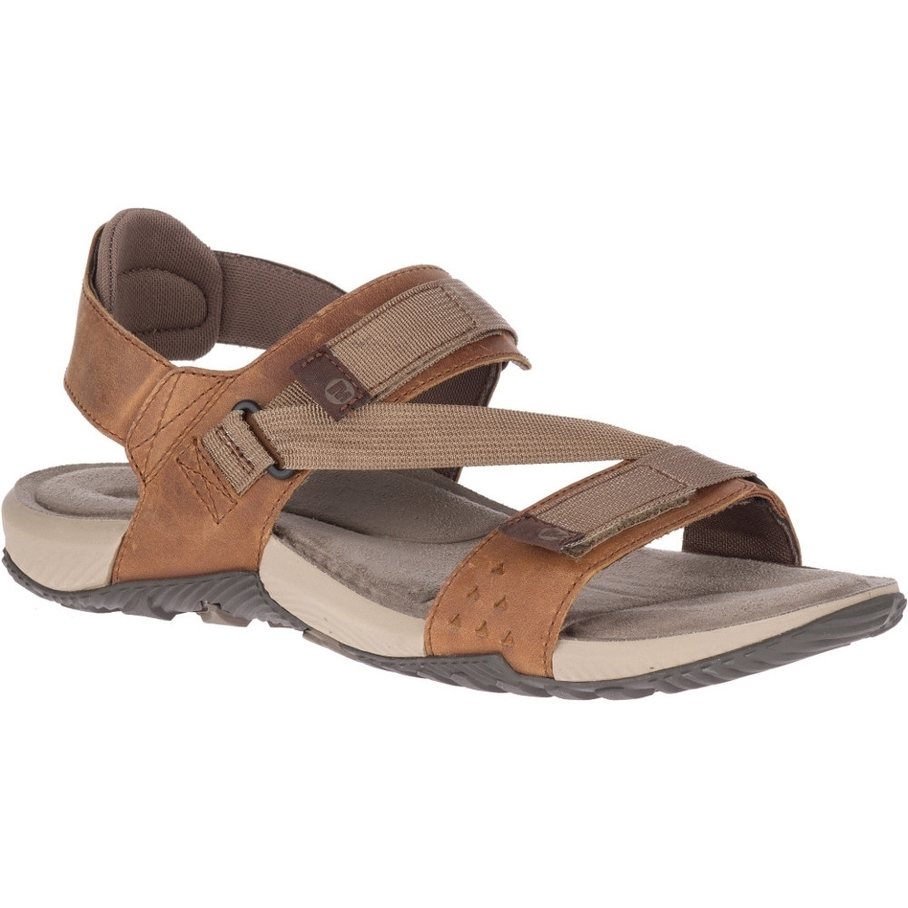 Merrell Mens Terrant Strap Leather Breathable Mesh Walking Sandals UK Size 9 (EU 43, US 10)