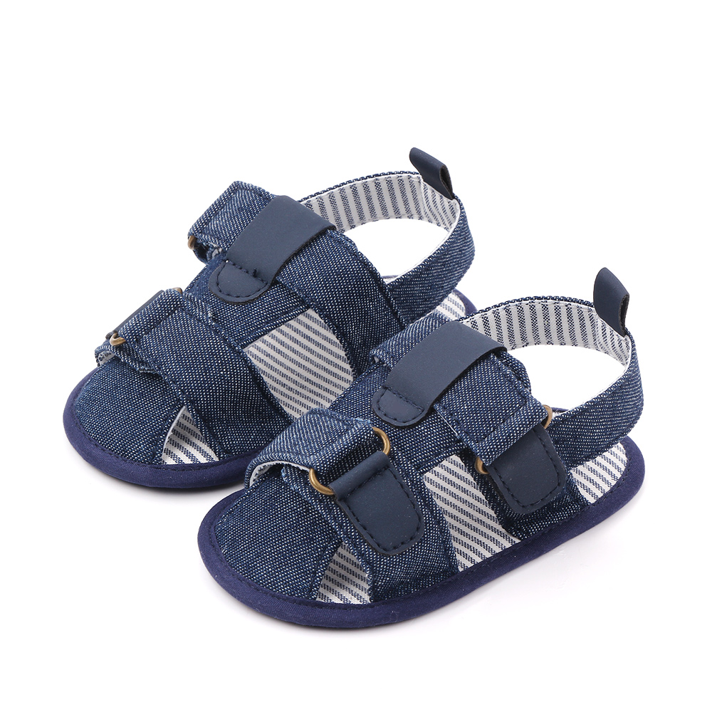 Baby / Toddler Causal Striped Canvas Prewalker Sandals