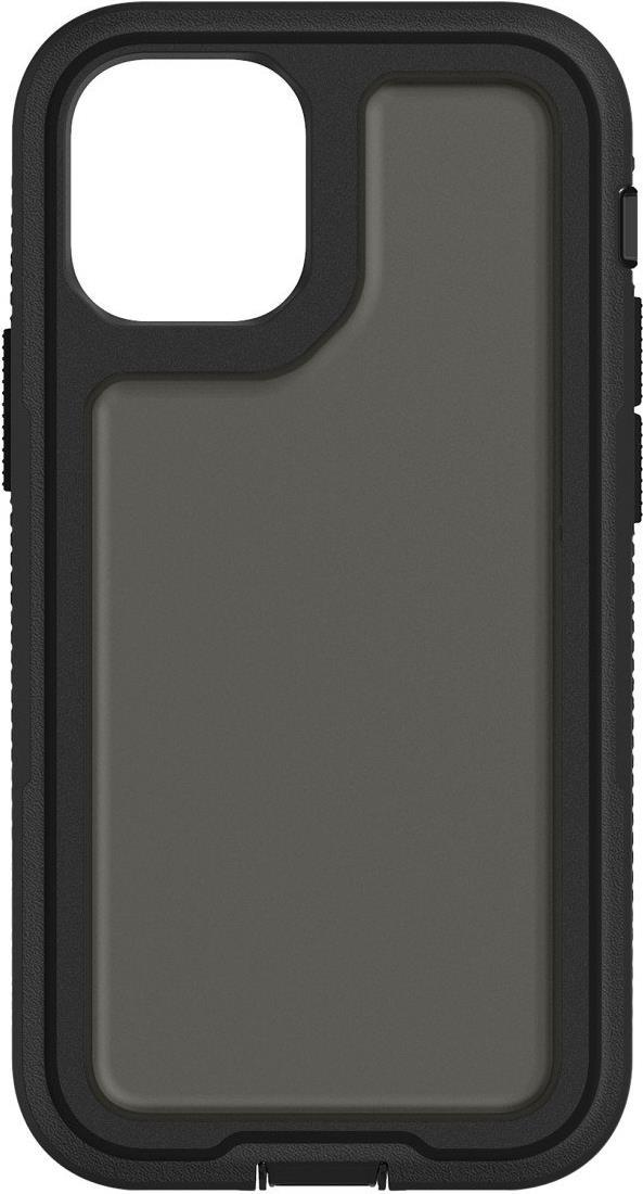 Griffin Survivor Extreme - Hintere Abdeckung für Mobiltelefon - Schwarz, Asphalt Black - für Apple iPhone 12 mini