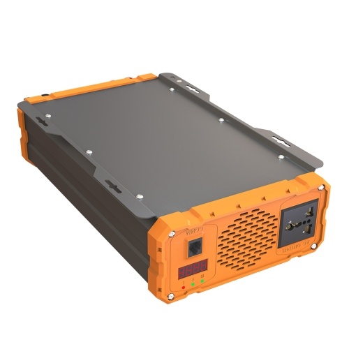 Onduleur à onde sinusoïdale pure 2000W 12VDC entrée 220VAC sortie 12VDC à 220VAC convertisseur solaire hors réseau pour la maison RV camion voyage sur route Camping