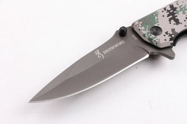 57HRC Browning DA80 Open Folding Knife Camping hunting wild gift knife free shipping 1pcs