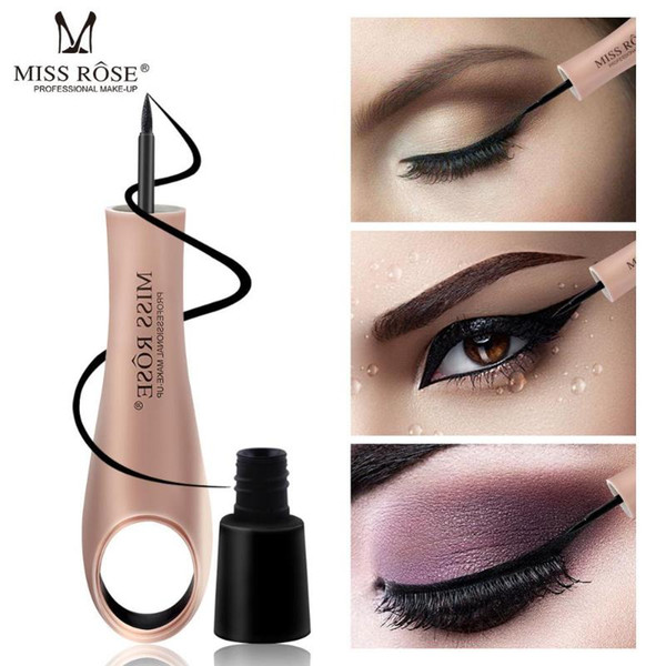 make up quick-drying eyeliner waterproof long last liquid eyeliner eye liner pencil makeup thin head not easy to bloom cosmetics