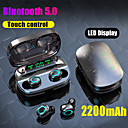 LITBest S11 TWS True Wireless Earbuds Bluetooth 5.0 Headphone 2200mAh Mobile Power for Smartphone LED Battery Display Touch Control IPX5 Waterproof Sports Fitness Earphones