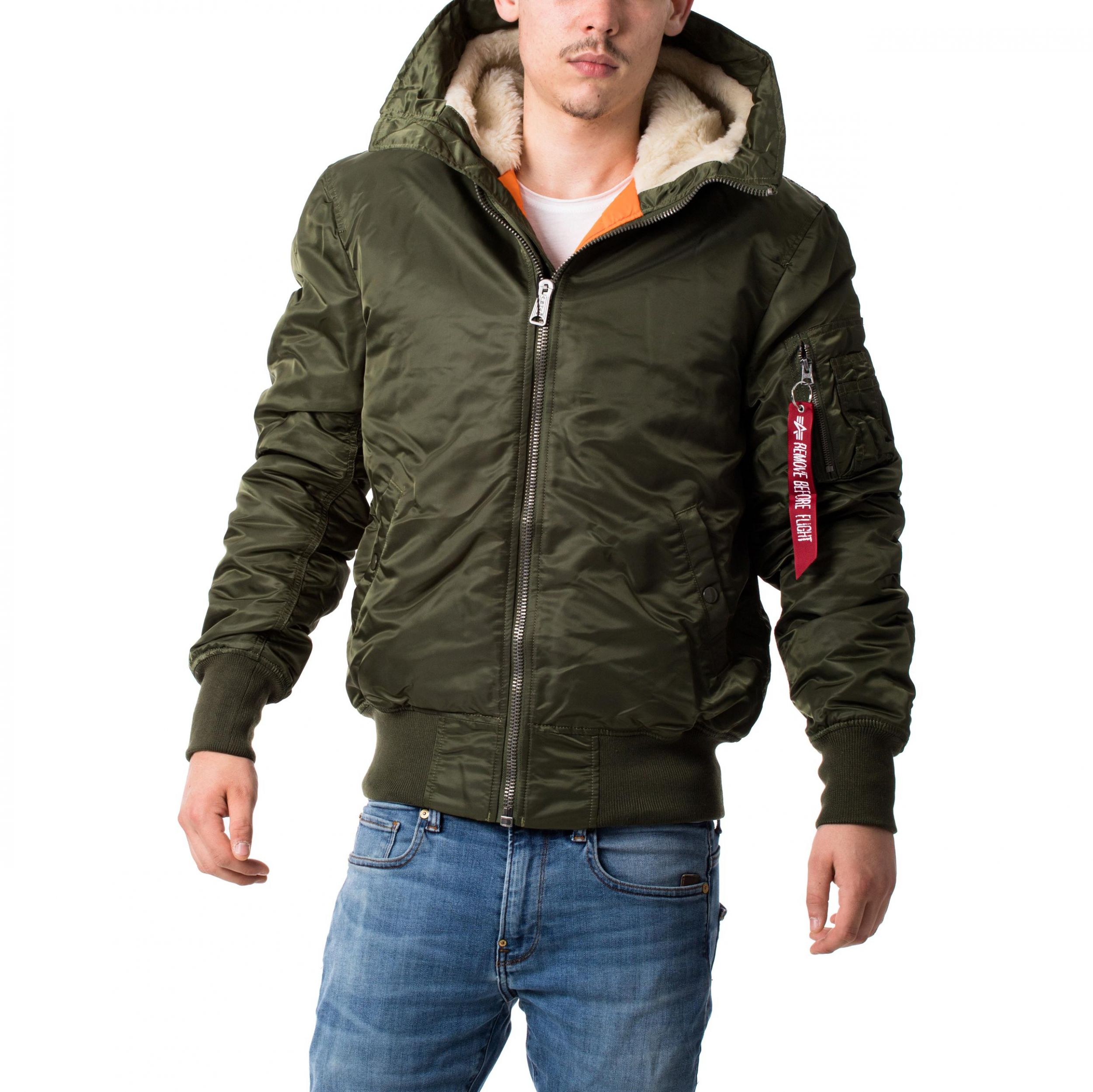 Alpha Industries Inc MA-1 Hooded Jacket