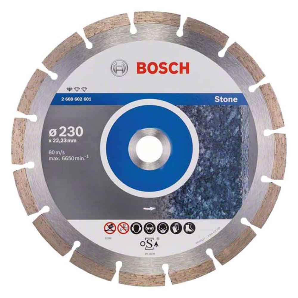 Bosch 2608.602.601 Diamond Blade Standard For Stone 230mm