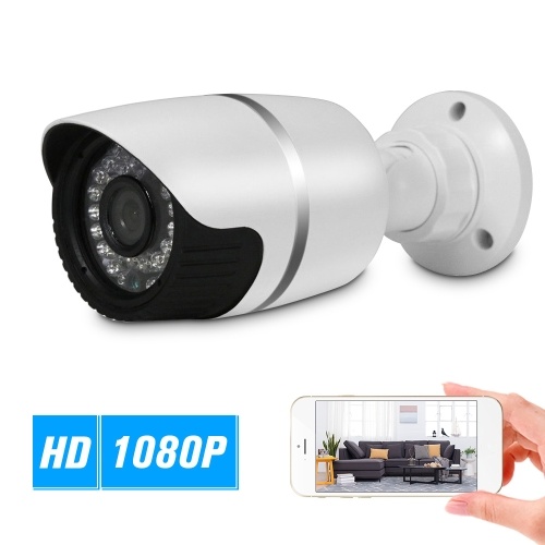 1080P HD POE Waterproof  IP Camera  Night View IR-CUT Motion Detection