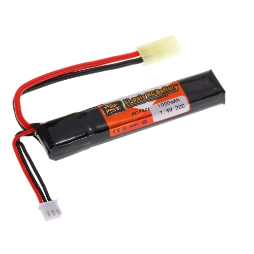ZOP Power 2S 7.4V 1000mAh 20C LiPo Battery TAMIYA Plug