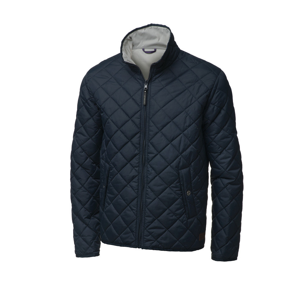 Nimbus Mens Leyland Quilted Nylon Padded Reversible Jacket M - Chest 58cm