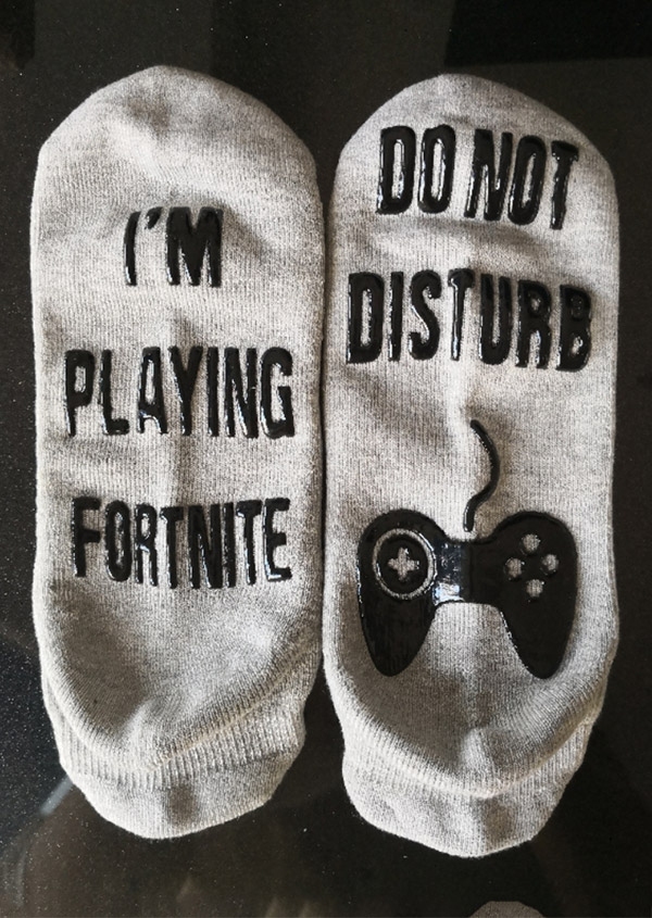 I'm Playing Fortnite Socks