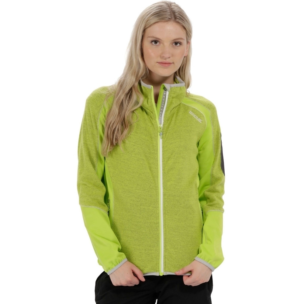 Regatta Womens/Ladies Laney IV Full Zip Marl Knit Fleece Casual Jacket UK Size 14 - Chest 38' (97cm)