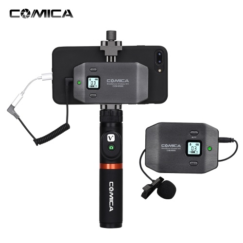 COMICA CVM-WS50(A) 6-Channel UHF Wireless Smartphone Lavalier Microphone System