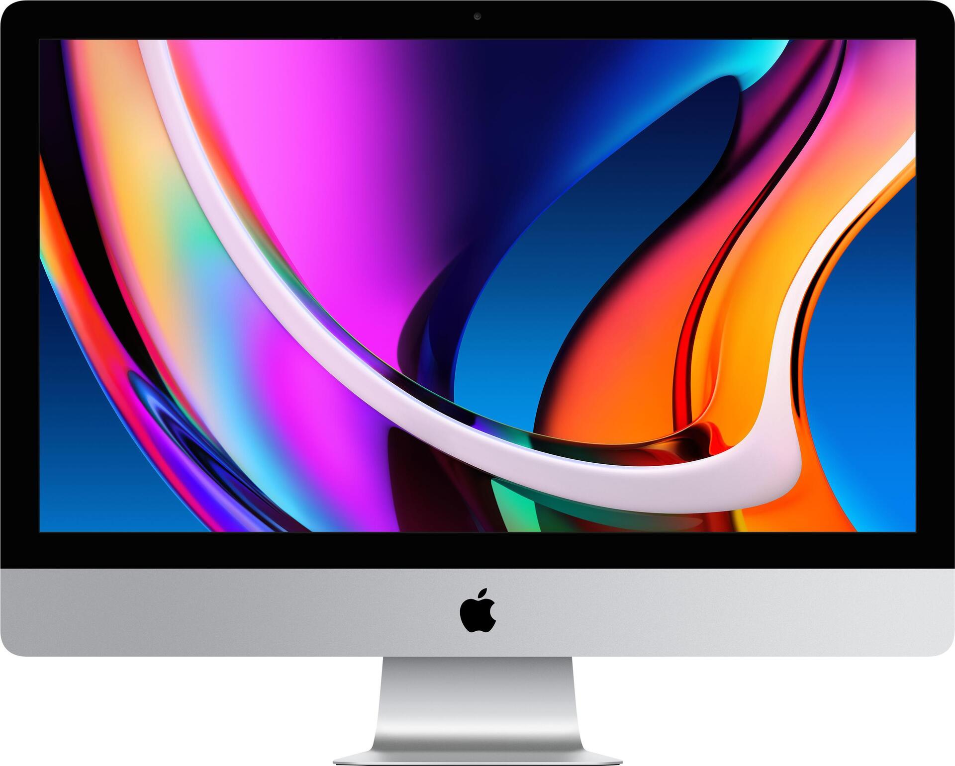 Apple iMac mit Retina 5K Display - All-in-One (Komplettlösung) - Core i9 3.6 GHz - RAM 8 GB - SSD 1 TB - Radeon Pro 5700 XT - GigE, 10 GigE, 5 GigE, 2.5 GigE - WLAN: 802.11a/b/g/n/ac, Bluetooth 5.0 - macOS Big Sur 11.0 - Monitor: LED 68.6 cm (27