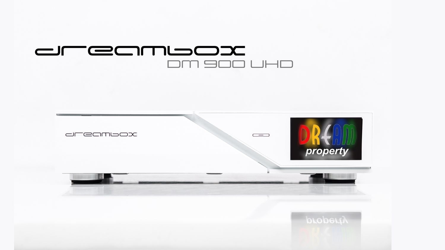 Dreambox DM900 WE UHD 4K DVB-S2 FBC Twin Tuner 500 GB HDD E2 Linux PVR Receiver