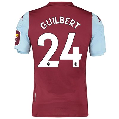 Aston Villa Home Elite Fit Shirt 2019-20 with Guilbert 24 printing