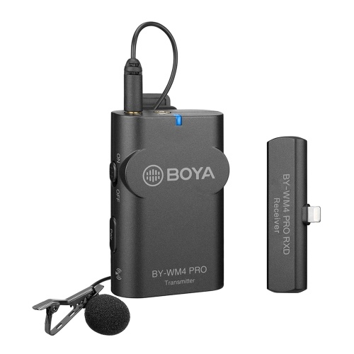 Système de microphone sans fil BOYA BY-WM4 PRO-K3 2.4G