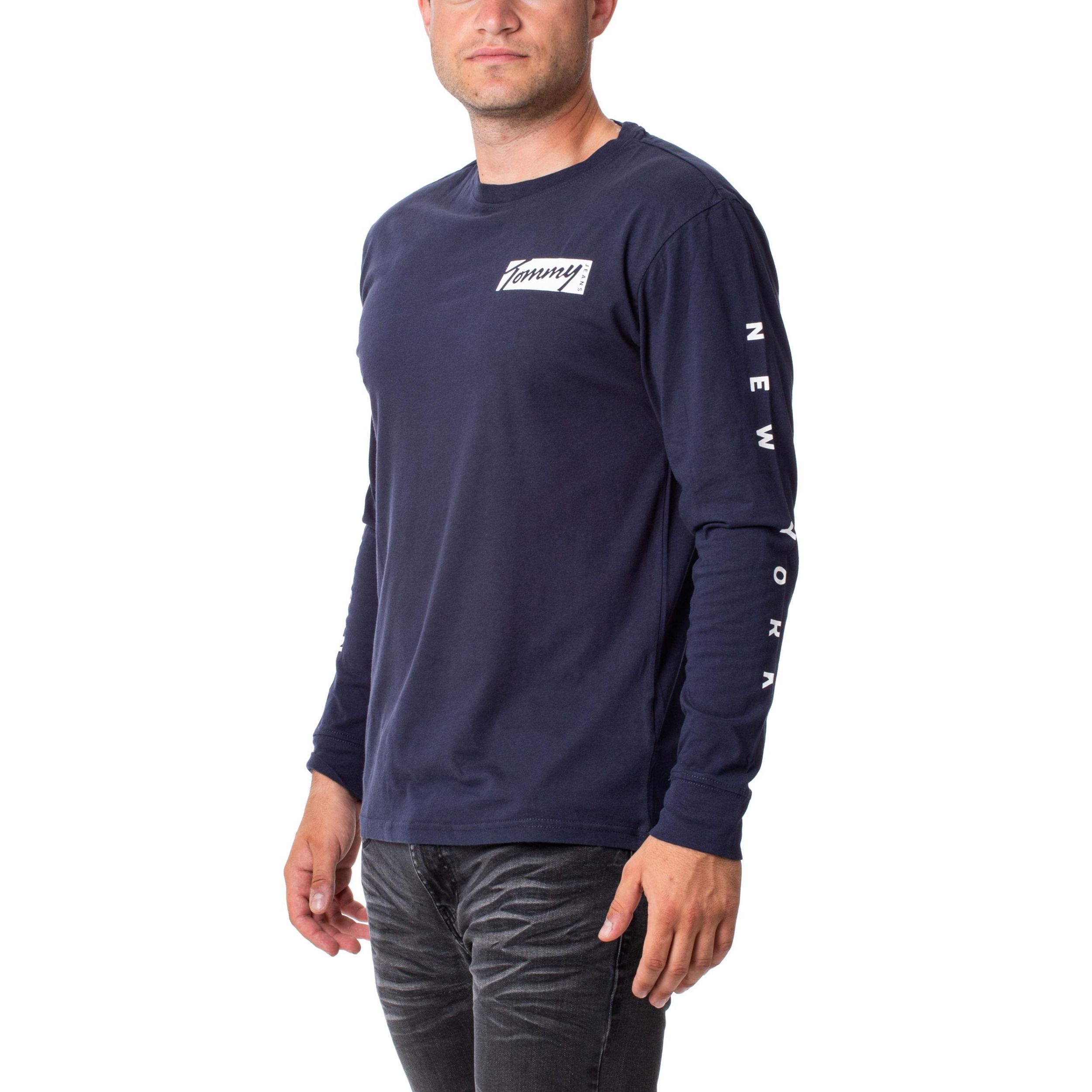 Tommy Jeans Longsleeve Scrip Tee