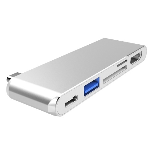 5 in 1 Card Reader Hub for Macbook Windows Chrome OS