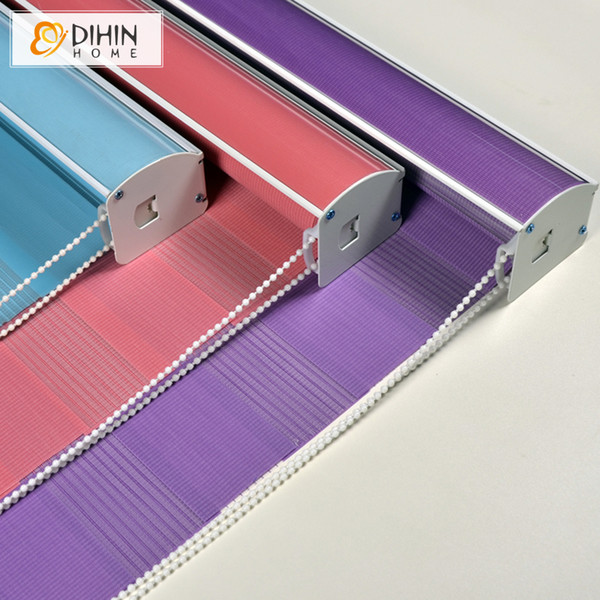 dihin home new upgarded type modern zebra blinds rollor blind curtain custom made blinds for home decor