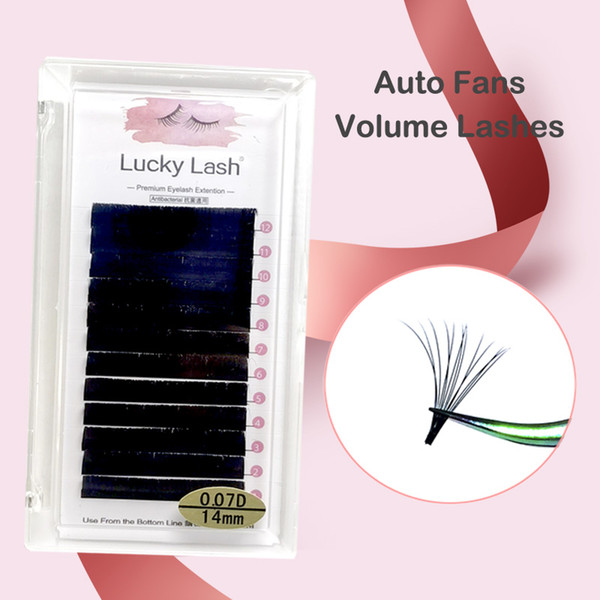 lucky lash 3d-10d magnetic camellia blossom false eyelash extension mink eye lash volume fan eyelashes fake eyelash makeup