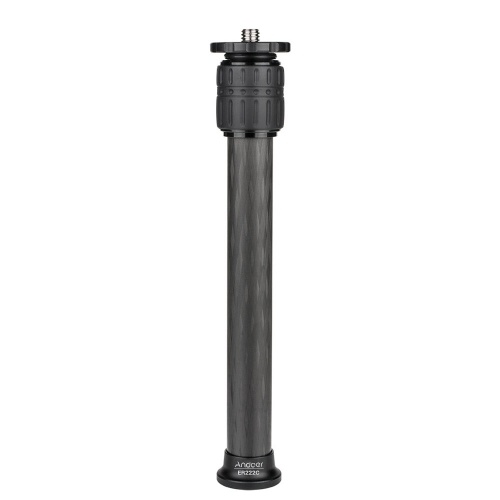 Andoer ER282C Tube de 28 mm de diamètre Extenseur de trépied en fibre de carbone Tube d'extension à 2 sections, colonne centrale