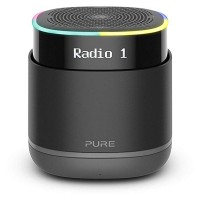 STREAMR-CHARCOAL Portable Bluetooth Speaker with Alexa