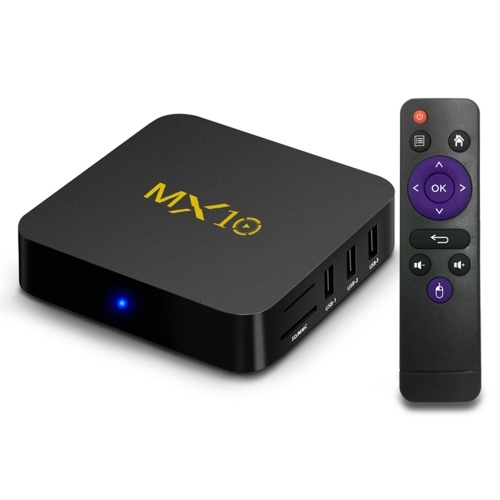 MX10 Android 8.1 TV Box 4GB / 64GB 4K Supported