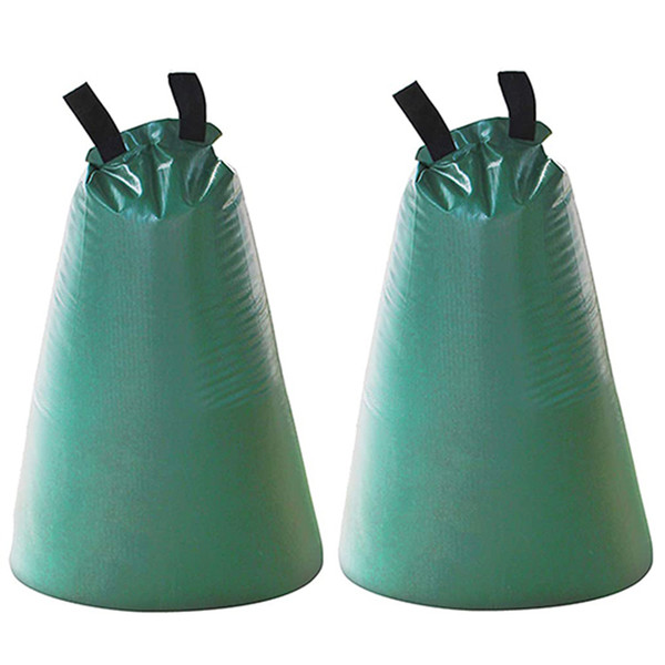 2-pack tree-watering drip irrigation bags, for newly planted trees, slow release