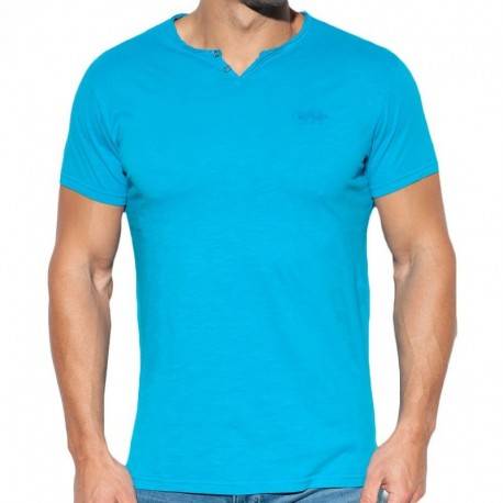 ES Collection Washed T-Shirt - Blue XS