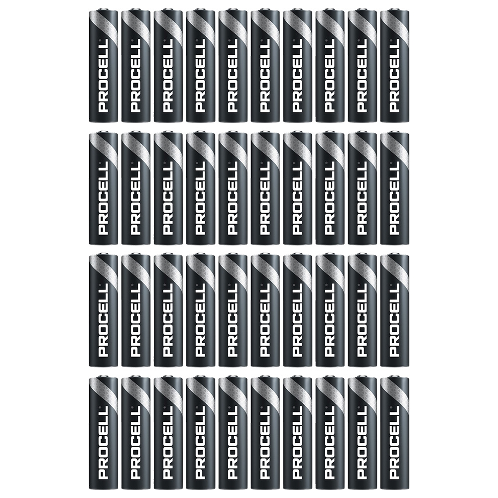 Duracell PROCELL AAA Batteries MN2400 Alkaline - 40 Pack