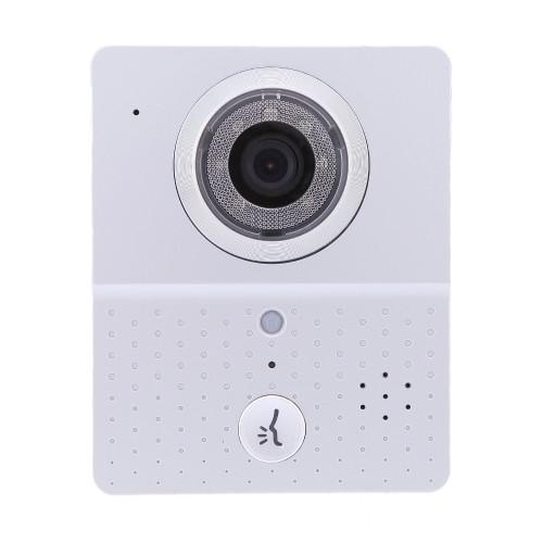 Multifonction sans fil WiFi Vidéo Visuelle Téléphone de porte Sonnette Système d’interphone Sécurité de la maison pour téléphone mobile d'Android Tablette et PC