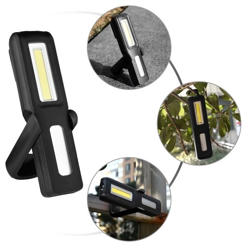 USB Rechargeable LED Light Portable Work Light Hanging Hook Magnetic Base Lamp Outdoor Camping Lantern