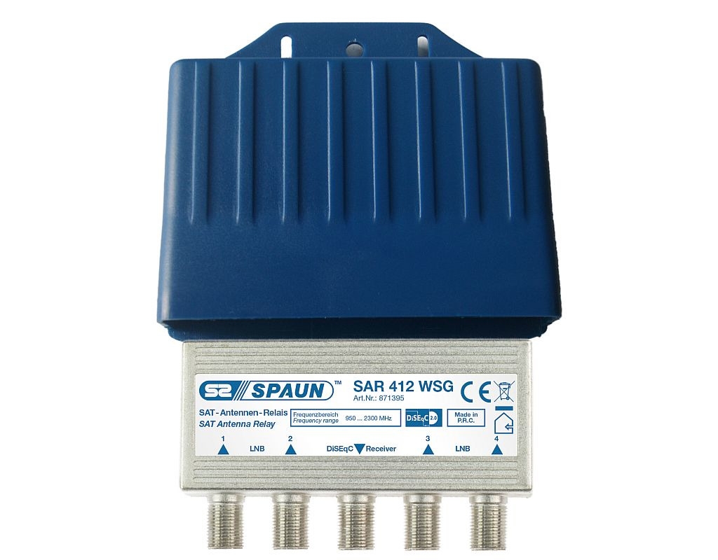 Spaun SAR 412 WSG DiSEqC Schalter 4/1