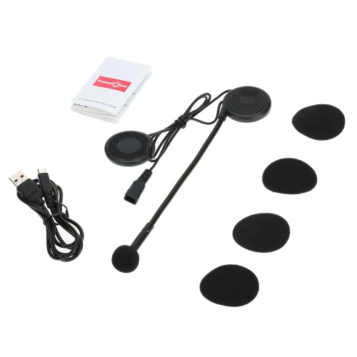 Freedconn L1 MINUS Motorcycle Helmet Wireless BT Headphone BT 4.0 Stereo Music  Headset Hands-free with Mic Earphone for Android / iOS / Windows Phone Other BT-enable Devices