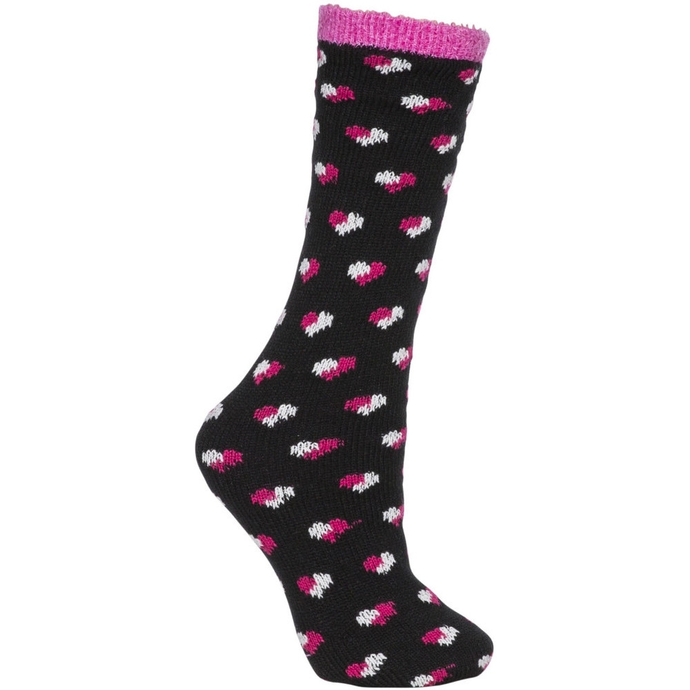 Trespass Womens Inverso Fluffy Lined Warm Casual Tube Sock UK Size 3-9