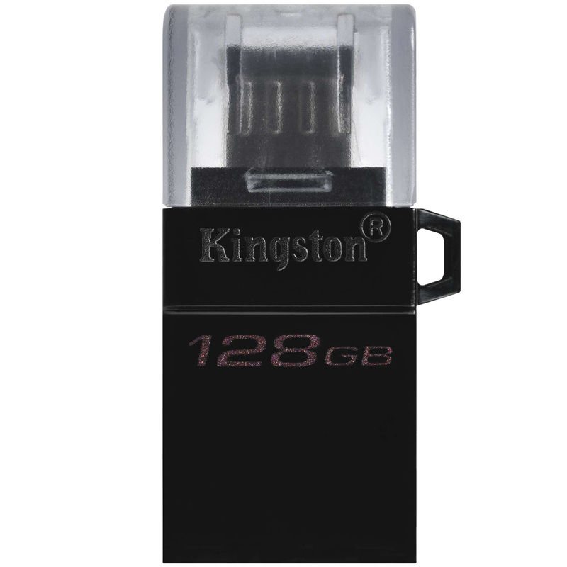 Kingston 128GB DataTraveler Micro Duo 3 Gen2 Android OTG USB Flash Drive