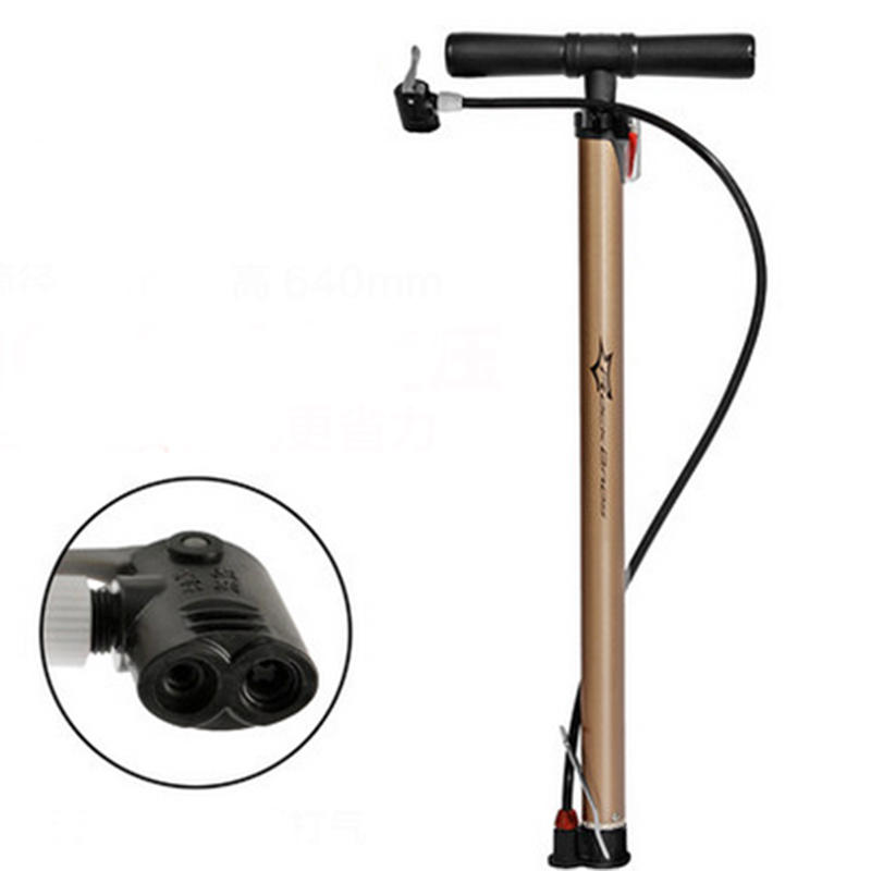 ROCKBROS 160PSI Mini Carbon Steel Bike PumpsMTB Road Bike Cycling Air Pump Tire Ball Inflatable