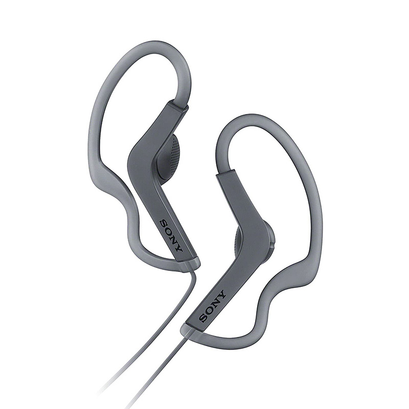 Sony MDR-AS210AP Sports In-Ear Splashproof Headphones with In Line Mic - Black