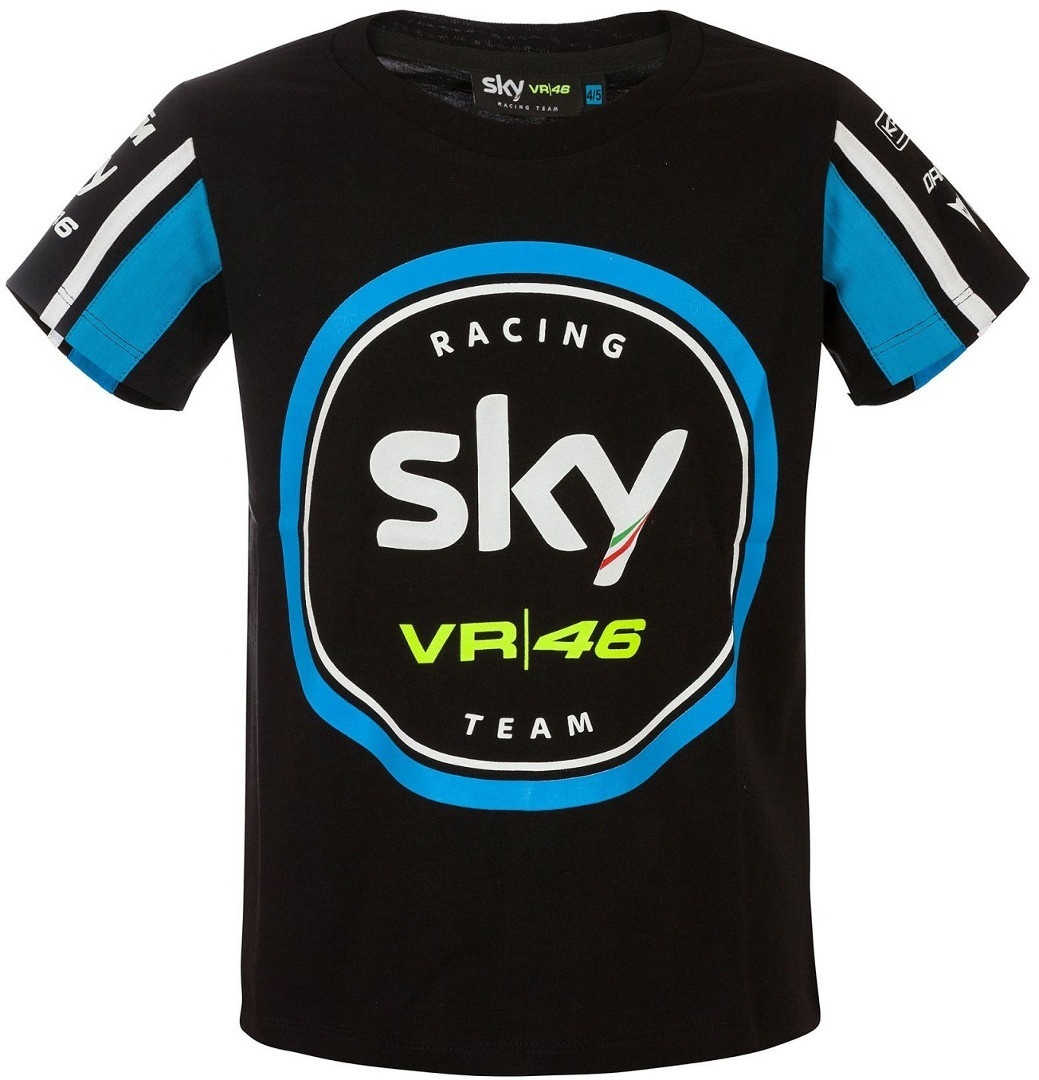 VR46 Sky Racing Team T-Shirt enfant Noir Bleu 12 - 14