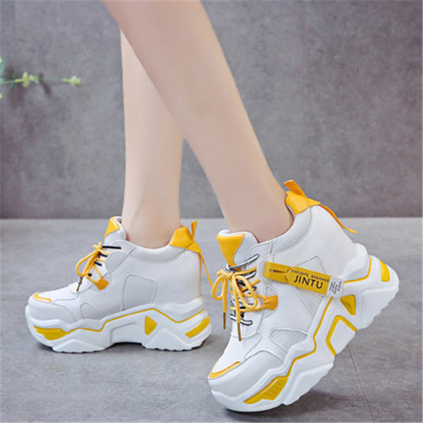 2021 New of Women Trainers Thick Black Casual Woman Shoes Chaussures Femme Baskets GEI5