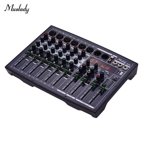 Muslady BX6 Compact 6 Kanal Mixer