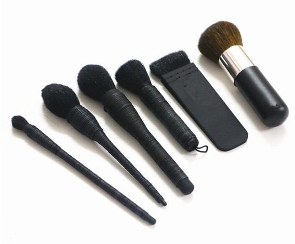 new arrival 5 pcs =1 set brand brush set kit blush eye shadow eyebrow ing