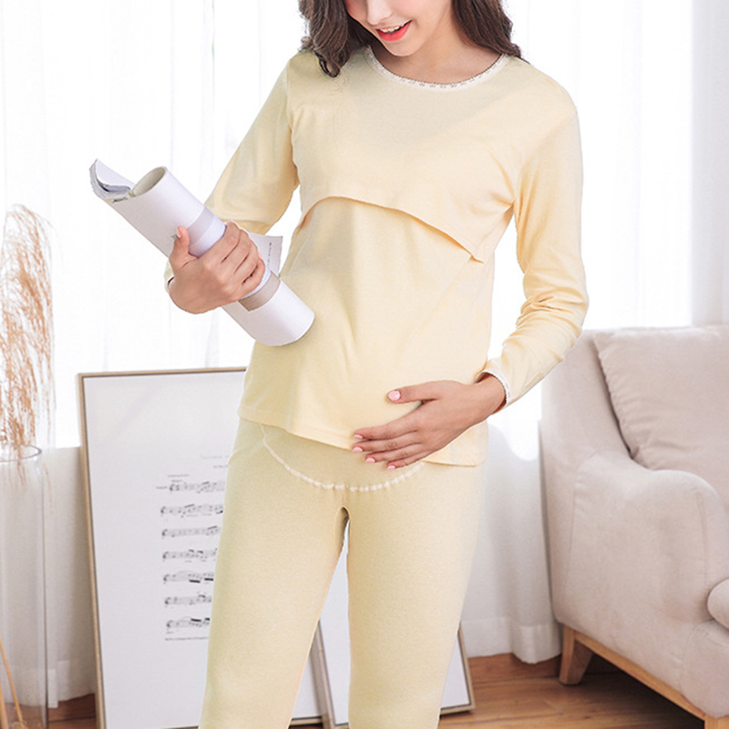 Maternity Plain Pants suit