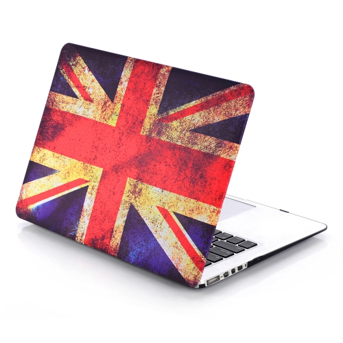 Ultra Thin Light Weight British Flag Pattern Laptop Hard Case Shell Cover for Apple Macbook Retina 15 15.4in
