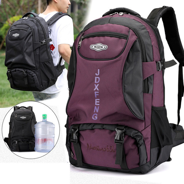 maleroads rucksack camping hiking backpack sports bag 65l outdoor travel backpack trekk mountain climb equipment men women new