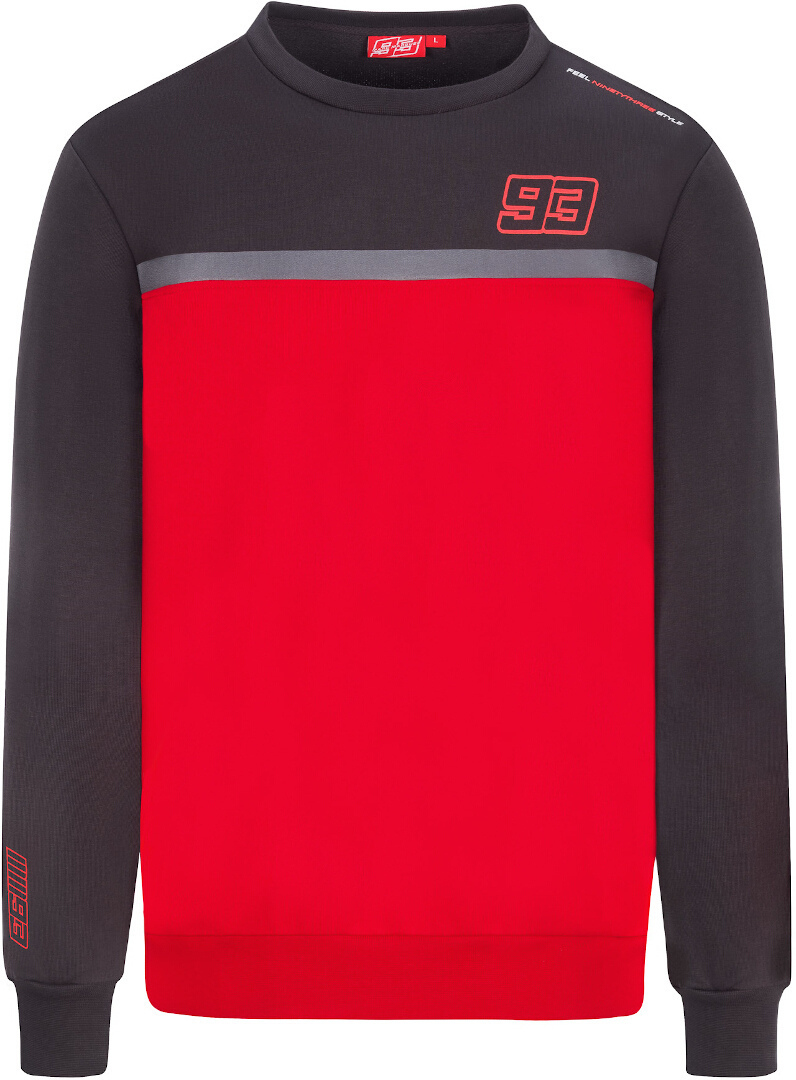 GP-Racing 93 Teamwear 93 Sweatshirt Grau Rot XL