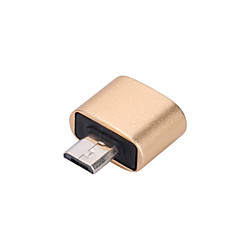 OTG Adapter OTG Aluminium USB-Kabeladapter Für Samsung / Huawei / Xiaomi Lightinthebox